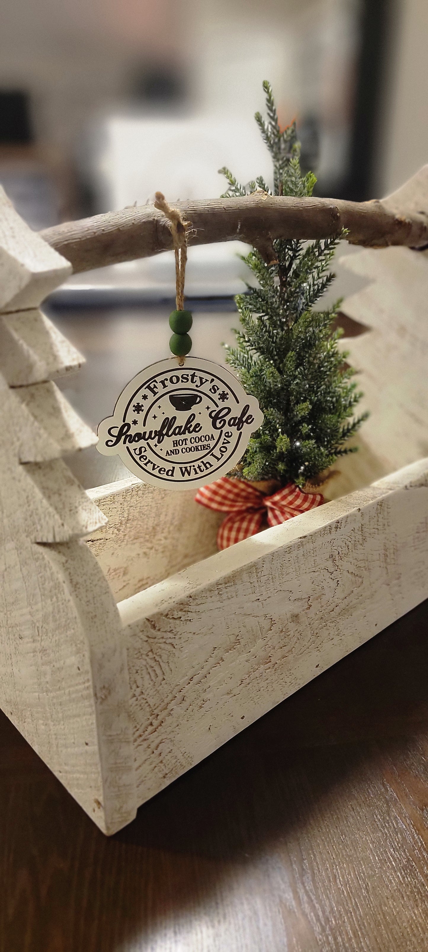 Snawflake Cafe Ornament