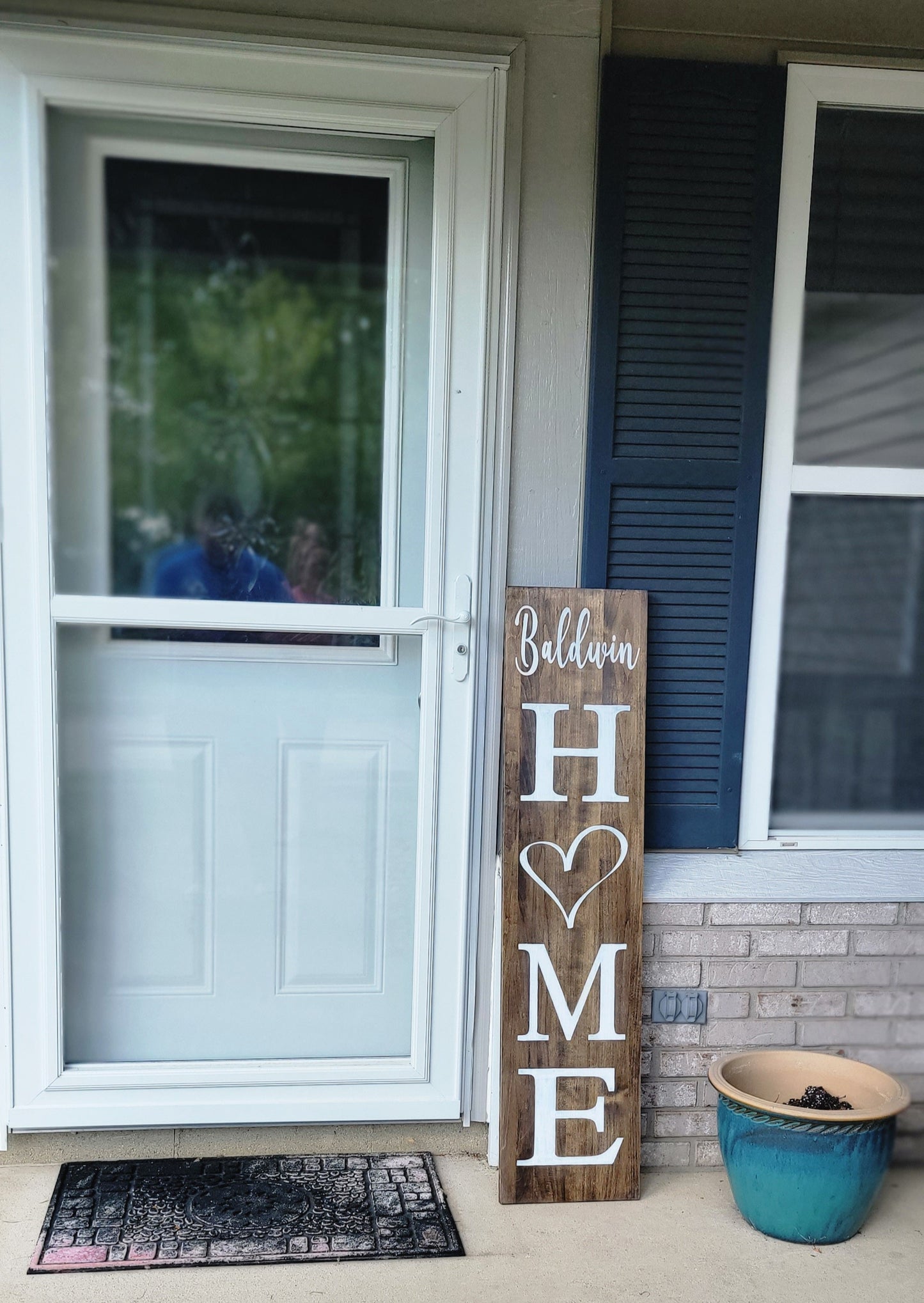 Wood Porch Sign