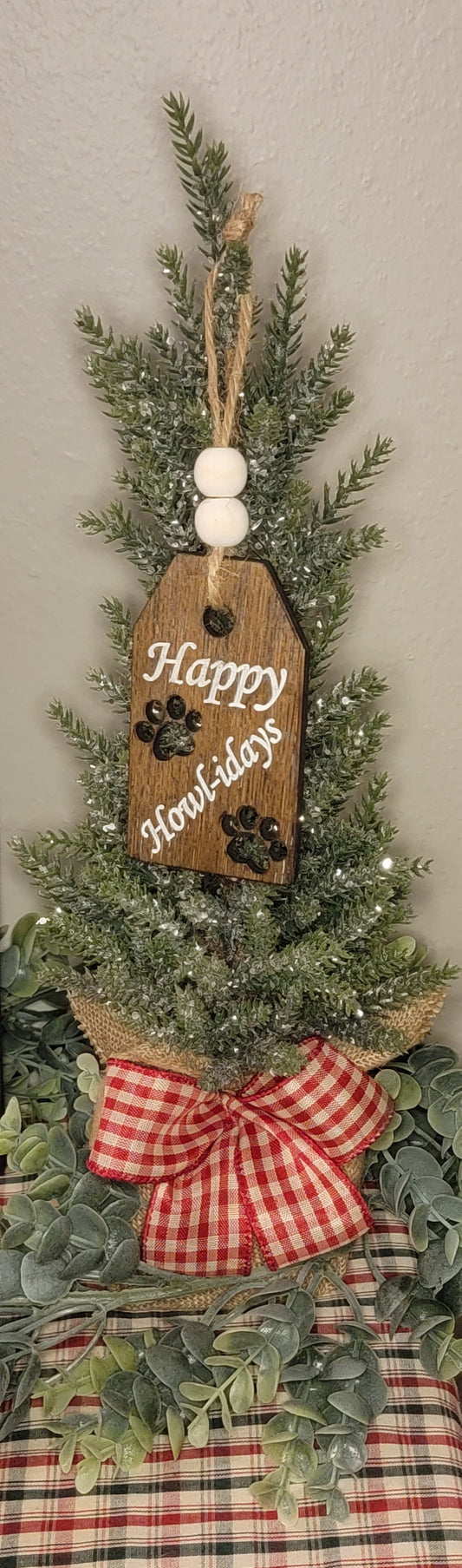 Happy Howl-idays Ornament